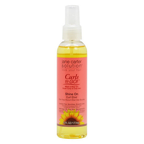 Curls To Go Shine On Curl Elxir By Jane Carter Solution, 6 Oz
